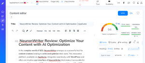 NeuronWriter Lifetime deal review &ndash; Best AI Writer for SEO Content